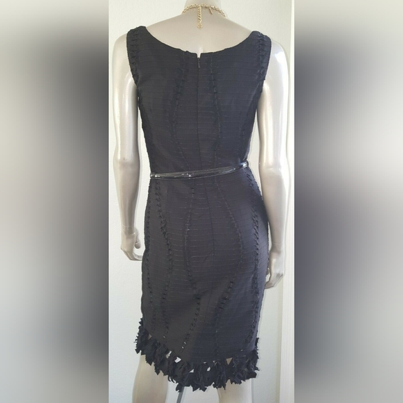$4,900 OSCAR DE LA RENTA EXQUISITE STUNNING UPTOWN RUNWAY SILK BLACK DRE… - Picture 7 of 12